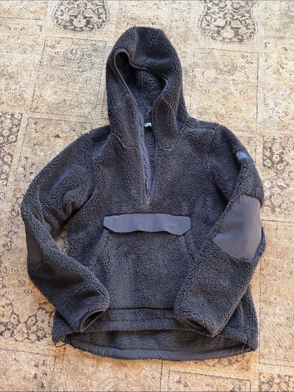 The North Face womens Hooded Sherpa Pullover